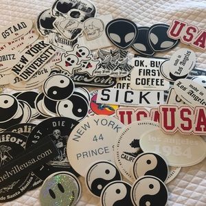 100 RANDOM BM STICKERS